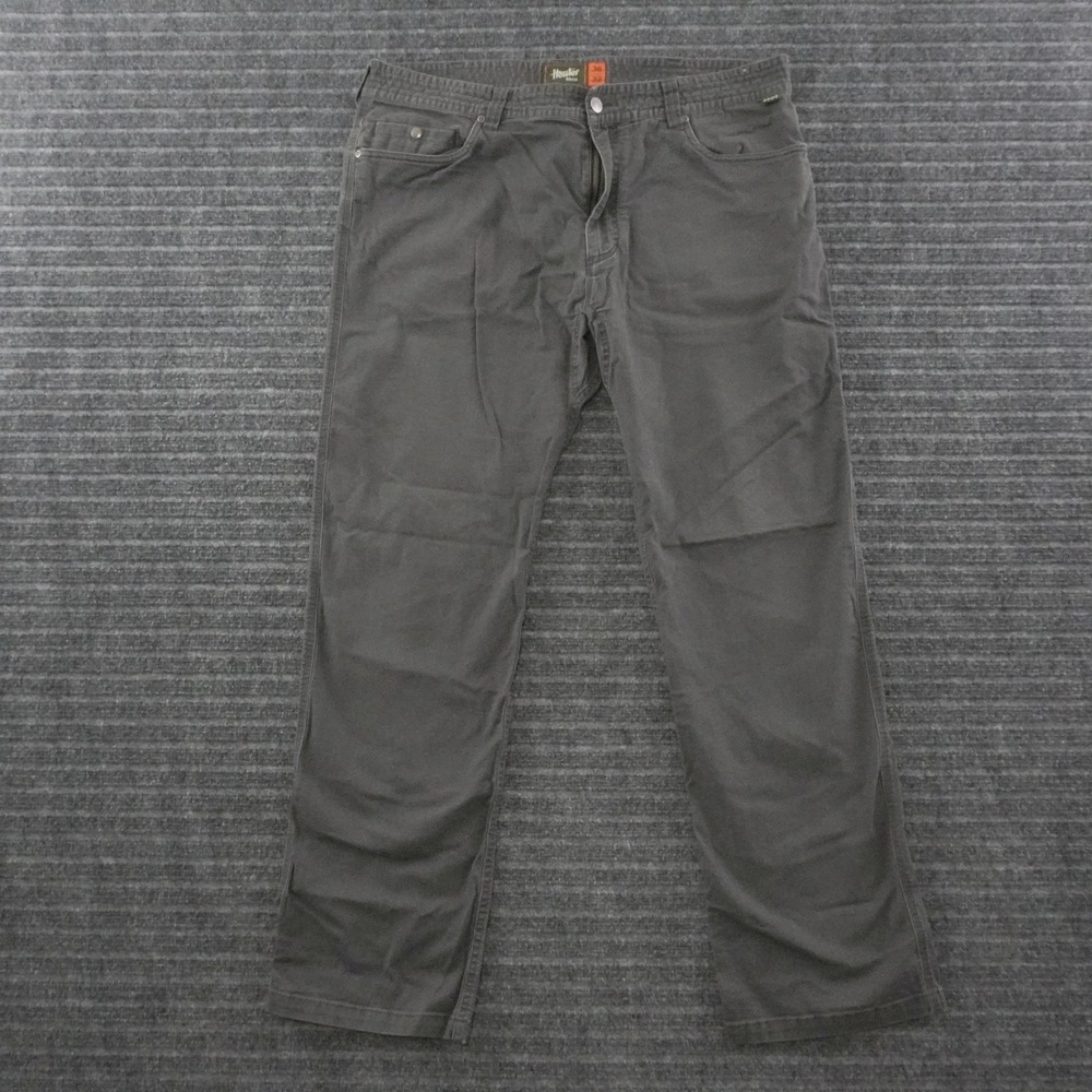 Howler Bros Canvas Pants Mens 38x32 Gray Straight Leg Outdoor Trousers